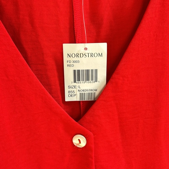 NWT Fraiche by J Short Sleeve Button Down Romper - Picture 9 of 12